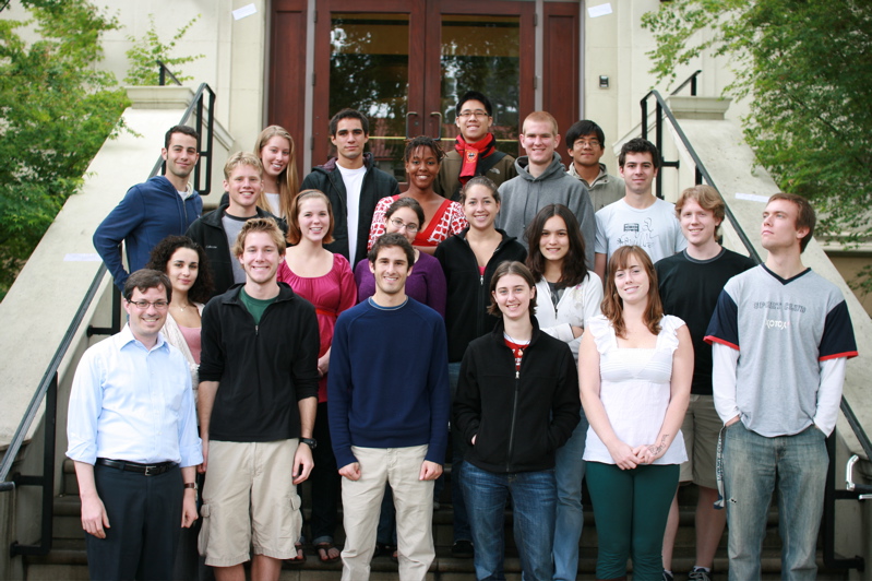 Serious class photo Philosophy of Law Spring 2008