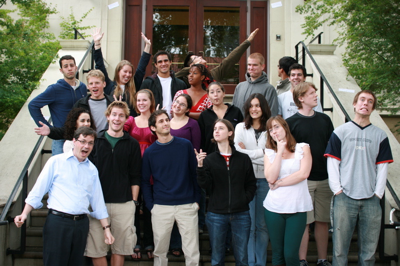 Silly class photo Philosophy of Law Spring 2008