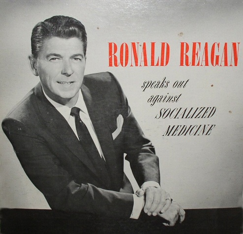 Ronald Reagan speaks out against socialized medicine